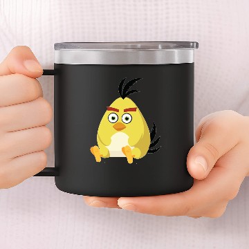 Discover angry bird 14oz Stainless Steel Tumblers
