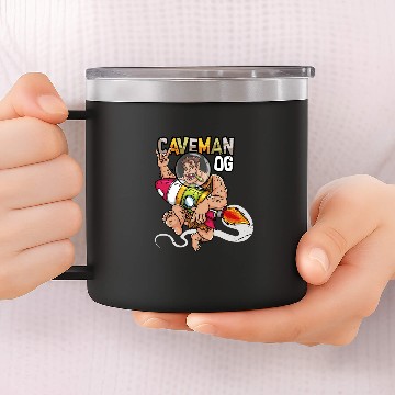 Discover Caveman 14oz Stainless Steel Tumblers