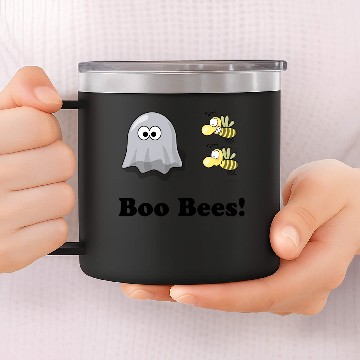 Discover Boo Bees Funny 14oz Stainless Steel Tumblers