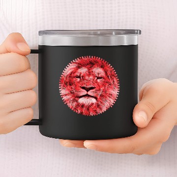 Discover Scarface Lion 14oz Stainless Steel Tumblers