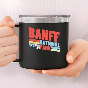 Discover Banff National Park 14oz Stainless Steel Tumblers