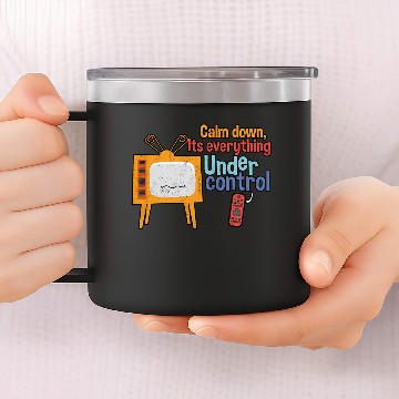 Discover Nice Mind Control Gift 14oz Stainless Steel Tumblers