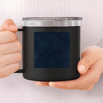Discover Navy Blue Texture 14oz Stainless Steel Tumblers
