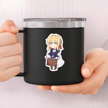 Discover Violet Evergarden 14oz Stainless Steel Tumblers