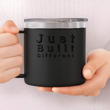 Discover Just Built Different 14oz Stainless Steel Tumblers