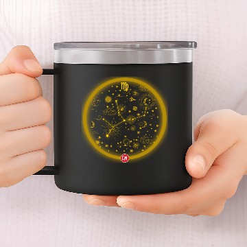 Discover Virgo HD 14oz Stainless Steel Tumblers