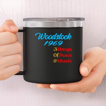 Discover Woodstock 14oz Stainless Steel Tumblers
