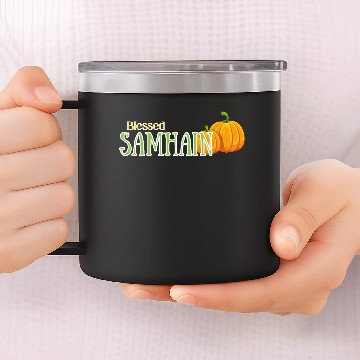 Discover BLESSED SAMHAIN 14oz Stainless Steel Tumblers