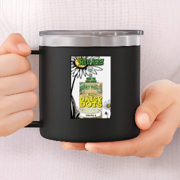 Discover Daisy Dots sold here 14oz Stainless Steel Tumblers