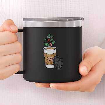 Discover Coffee Growth 14oz Stainless Steel Tumblers