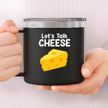 Discover Lets talk cheese I Käse 14oz Stainless Steel Tumblers