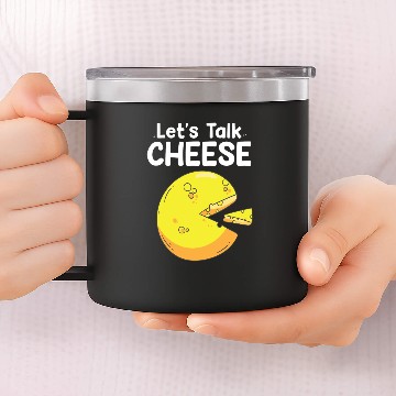 Discover Lets talk cheese I Käse 14oz Stainless Steel Tumblers
