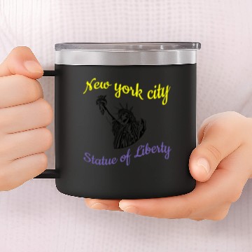 Discover New York city 14oz Stainless Steel Tumblers