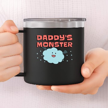 Discover Daddy's Monster 14oz Stainless Steel Tumblers