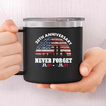 Discover patriot day 14oz Stainless Steel Tumblers