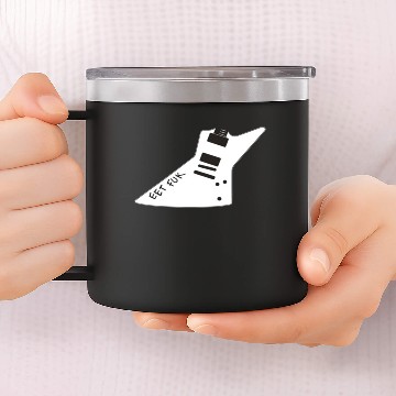 Discover Distressed James Guitar 14oz Stainless Steel Tumblers