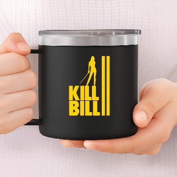 Discover KILL BILL SILHOUETTE 14oz Stainless Steel Tumblers