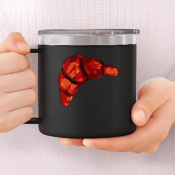 Discover Croissant 14oz Stainless Steel Tumblers