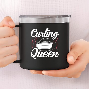 Discover Curling 14oz Stainless Steel Tumblers