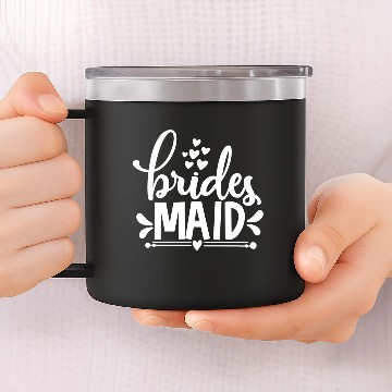 Discover Brides maid 14oz Stainless Steel Tumblers