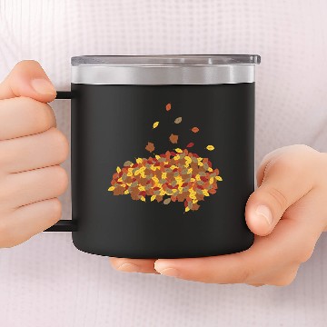Discover Maple leaves 14oz Stainless Steel Tumblers
