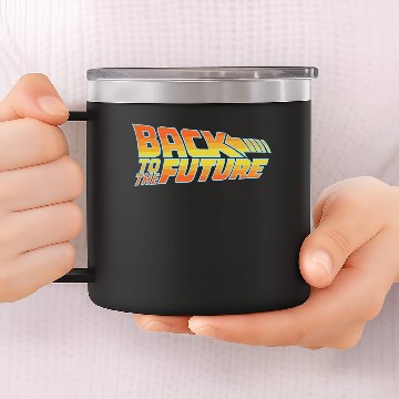 Discover Back to the Future end 14oz Stainless Steel Tumblers