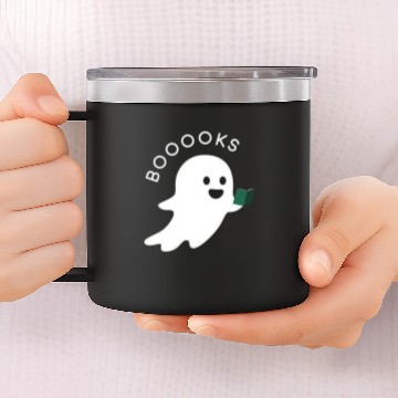 Discover Ghost Books 14oz Stainless Steel Tumblers