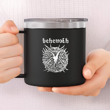 Discover Behemoth Monster Art 14oz Stainless Steel Tumblers