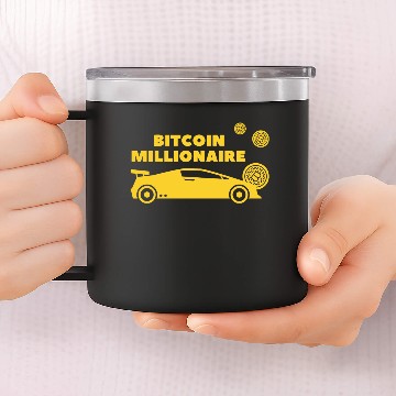 Discover Crypto Lambo 14oz Stainless Steel Tumblers