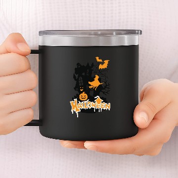 Discover cute but creepy funny 14oz Stainless Steel Tumblers