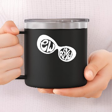 Discover Ew David - Sunglasses 14oz Stainless Steel Tumblers