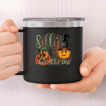 Discover Silly as a scarecrow 14oz Stainless Steel Tumblers