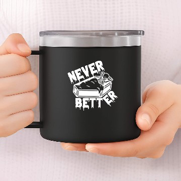 Discover Never better skeleton 14oz Stainless Steel Tumblers