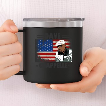 Discover Vintage Dave Chappelle 14oz Stainless Steel Tumblers