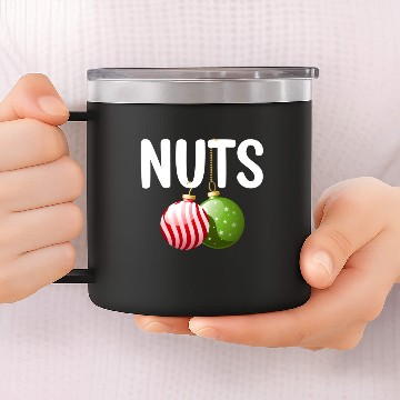 Discover Chest Nuts Chestnuts 14oz Stainless Steel Tumblers Christmas Couples Nuts
