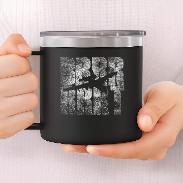 Discover Brrrrt A-10 Warthog 14oz Stainless Steel Tumblers