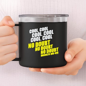 Discover Brooklyn Nine Nine 14oz Stainless Steel Tumblers