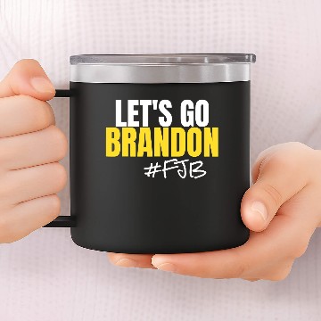 Discover Let s Go Brandon Joe Biden Chant Impeach Biden Pul 14oz Stainless Steel Tumblers