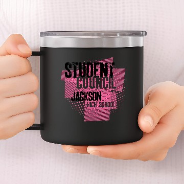 Discover Student Council Jackson High School 14oz Stainless Steel Tumblers