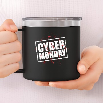 Discover Cyber Monday 14oz Stainless Steel Tumblers