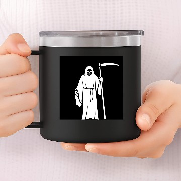 Discover Grim Reaper 14oz Stainless Steel Tumblers