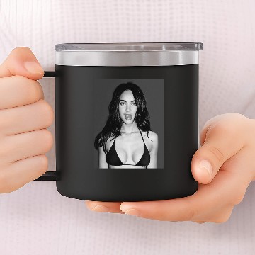 Discover MEGAN FOX 14oz Stainless Steel Tumblers