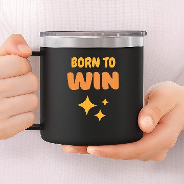 Discover Born To Win 14oz Stainless Steel Tumblers