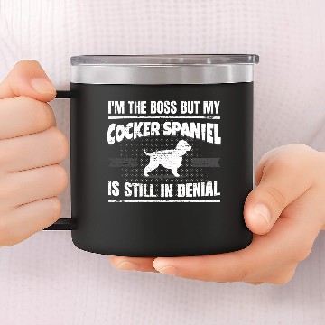 Discover Cocker Spaniel 14oz Stainless Steel Tumblers