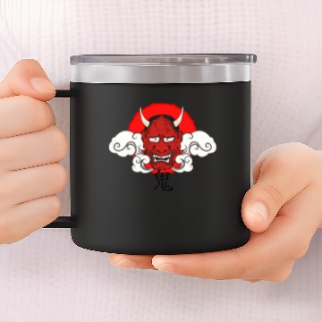 Discover Crimson Oni 14oz Stainless Steel Tumblers