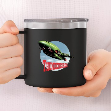 Discover Thunderbird 2 from 'Thunderbirds' 14oz Stainless Steel Tumblers