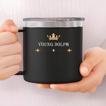 Discover YOUNG DOLPH 14oz Stainless Steel Tumblers