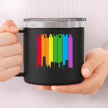 Discover Oklahoma Pride 14oz Stainless Steel Tumblers