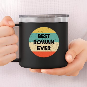 Discover Rowan Name Gift 14oz Stainless Steel Tumblers