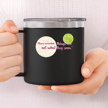Discover Haruki Murakami | 1Q84 quotes 14oz Stainless Steel Tumblers